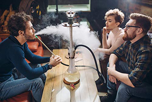 Premium Shisha Steinkopfset | Steinkopf und Sieb Set | Shishazubehör Set mit hoher Qualität (Steinkopf Set, Schwarz) – Bild 7