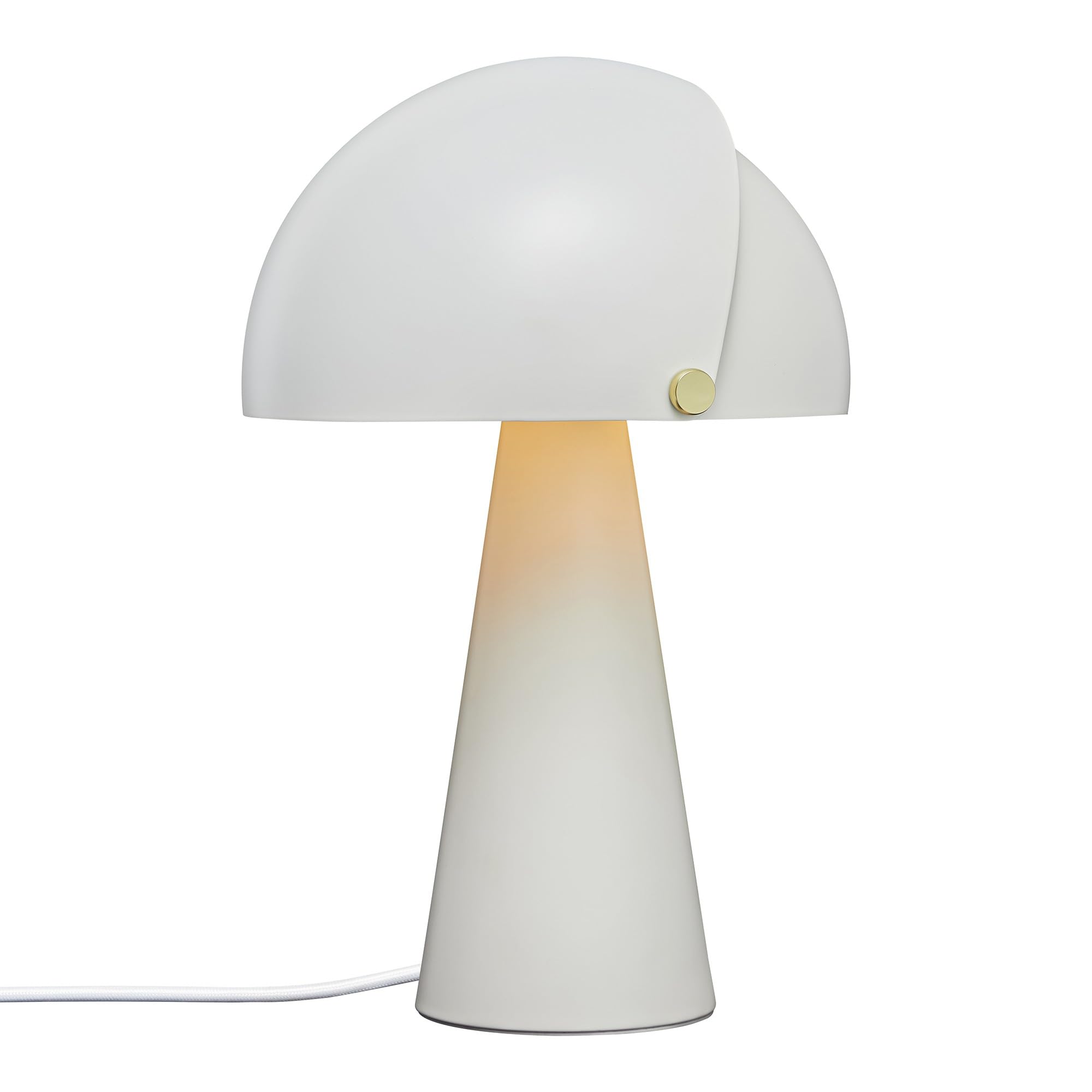Nordlux White Align Table Lamp Metal Livingroom E27 Switch
