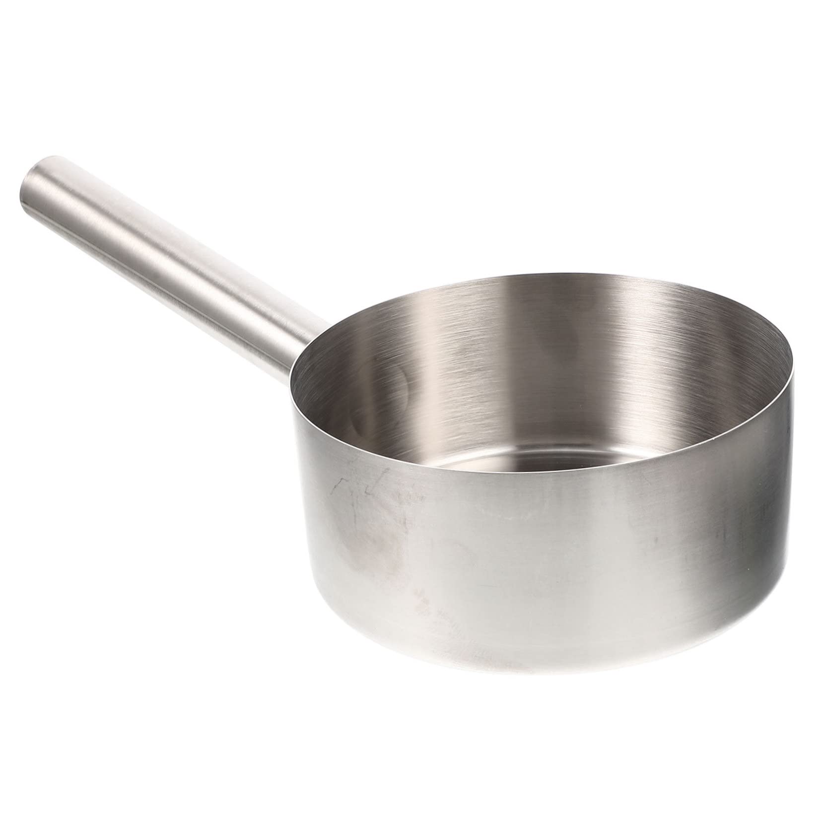 Cucharón de Agua Larga de Acero Inoxidable Mango Ergonómico y Diseño Integrado para Uso en Cocina y Jardín en Hogares