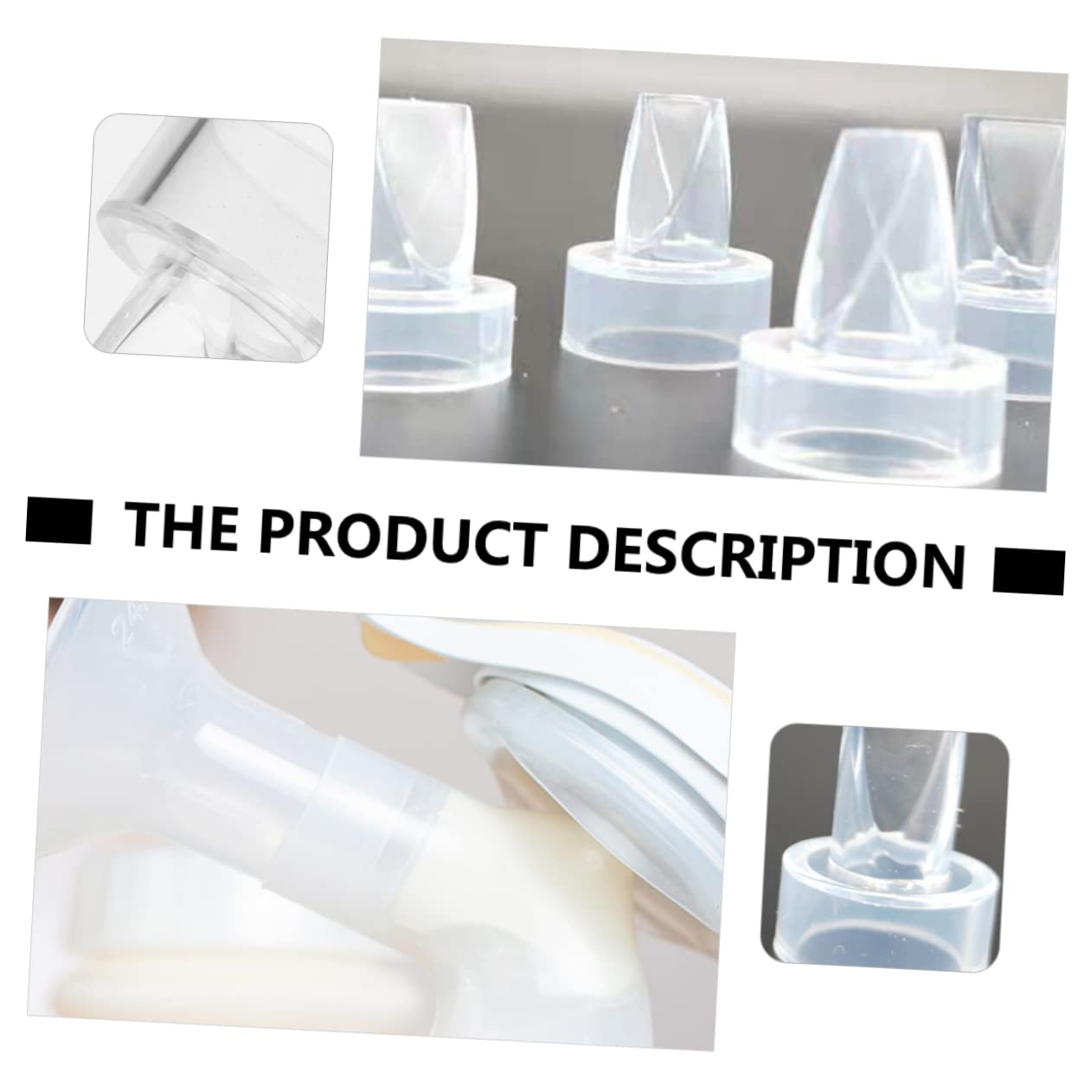 UPKOCH 50pezzi Valvole Antiduci Per Tiralatte Accessori Per Anti- Compatibili Pompa Per Allattamento e Comfort