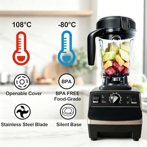 64oz Low-Profile Blender Replacement Compatible with Vitamix by XIAOLUHEXIAOYU - Used condition - Image 7