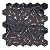 Kieacia 10 Sheet Peel and Stick Kitchen Backsplash Tiles, Black PVC Self-Adhesive Hexagonal Mosaic Tiles for Kitchen Bathroom Vanity Tabletop Fireplace