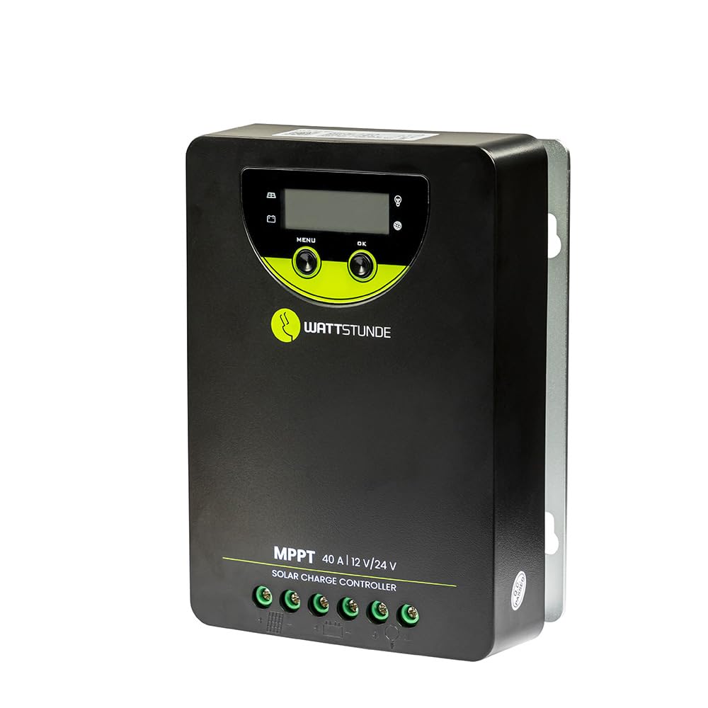 WATTSTUNDE® 20 A 90 V MPPT Solar Laderegler WLR-BT 20.90 MPPT 12 / 24 V