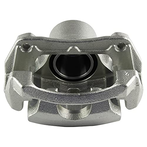 Image of TRQ Front Brake Caliper Set Zinc Coated Brackets Hardware Compatible with 2006-2011 Chevrolet HHR 2004-2008 Malibu 2006-2007 Pontiac G6 2007-2008 Saturn Sky