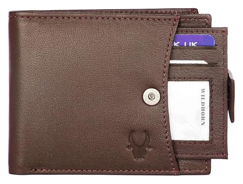 Image of WildHorn Brown Leather Wallet for Men