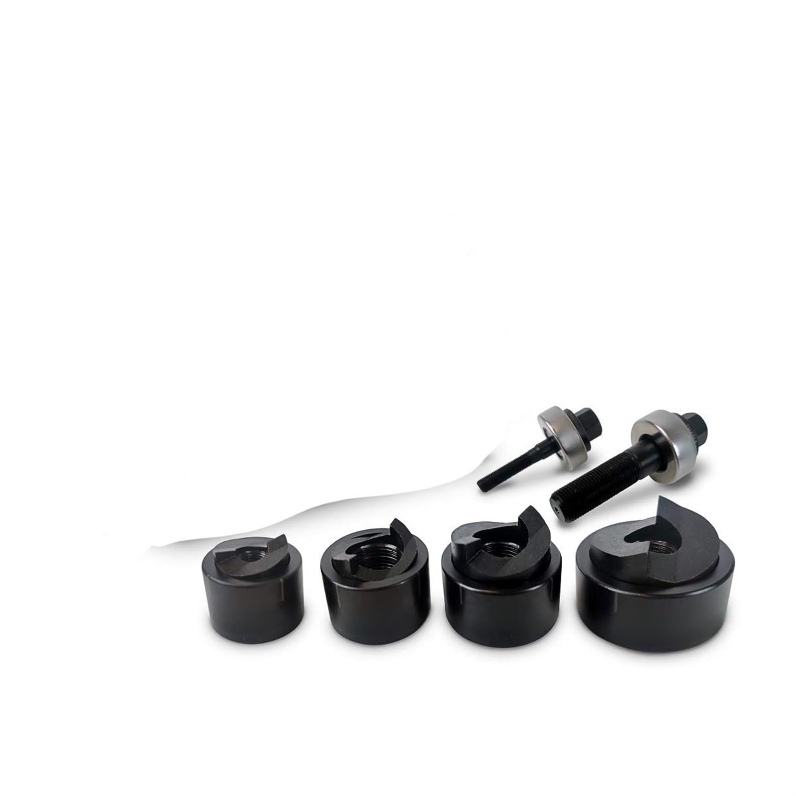 THE WHITE SHOP Ratchet Knockout Hole Punch Driver Kits 1/2 to 2 inch Knockout Electrical Conduit Hole Cutter Sets Tool Kit