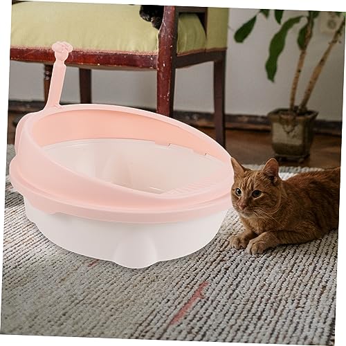 Beavorty 1 Conjunto De Caixas De Areia Para Gatos Suprimentos Para Gatos Panela De Areia Para Gatinh