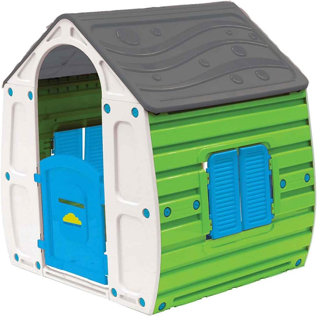 Paradiso Toys | Summer Playhouse for Children Garden House Maisonette 102 x 90 x 109 cm for Children