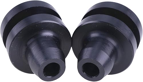 2 aisladores de radiador de montaje de soporte inferior 21508-10V00 compatibles con Nissan 1989-1998 240SX compatible con Infiniti 1990-1996 Q45