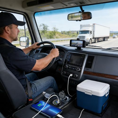 Cargador USB para coche de 4 puertos que soluciona la falta de batería de tus tabletas 2