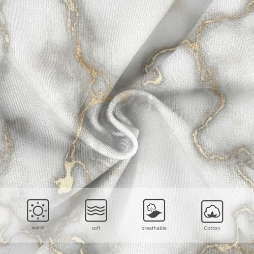 Marble White Toddler Girl Undies, Girls Briefs, 2T–8 Years3