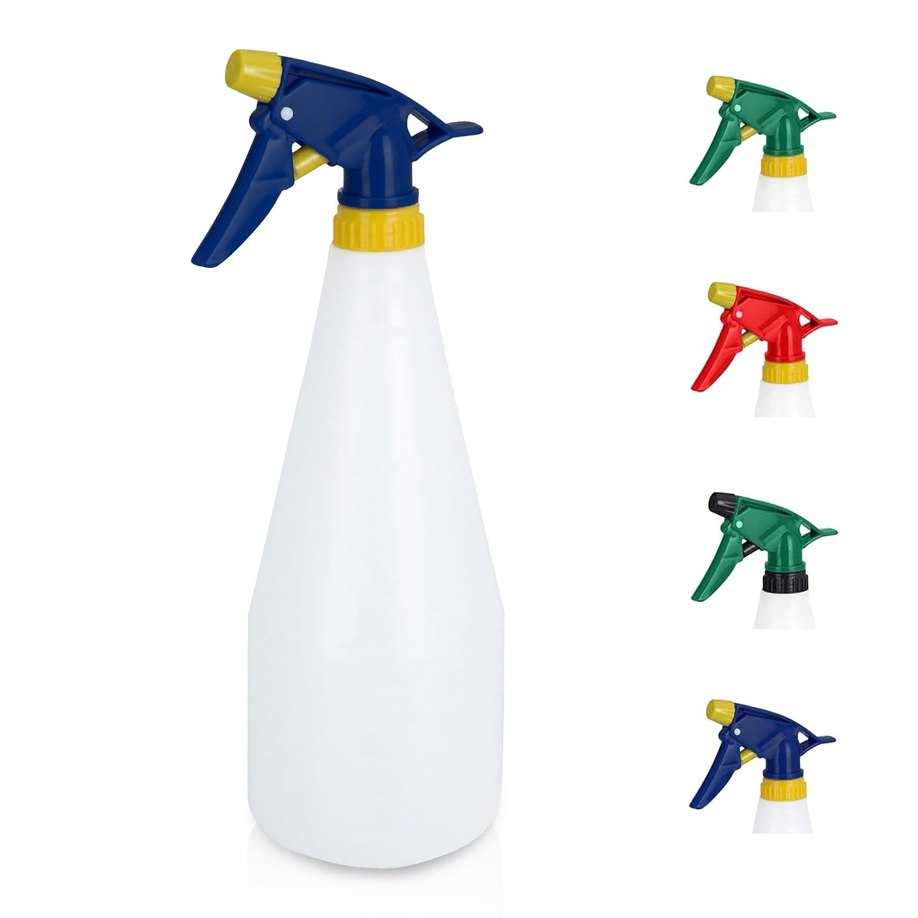 Geezy 1 Litre Empty Trigger Spray Bottle For Cleaning House Watering Plants Flowers