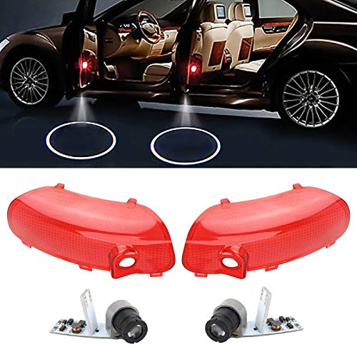 YANTAIAN 2 PCS DC12V 2W Car Door Logo Light Brand Shadow Lights Courtesy Lamp for Hyundai Sonata 8 2010-2014