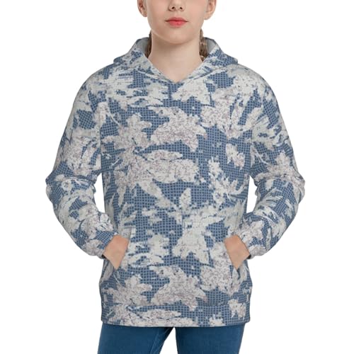 Moon Phases Kid Hoodies Boys Sweatshirts Girls Pullover with Pocket