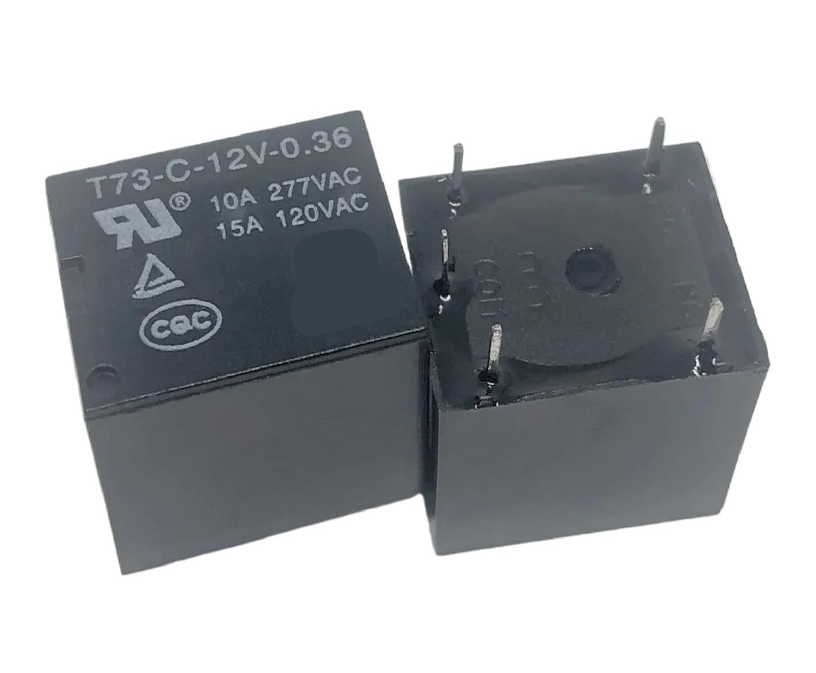 YZWRWRMKTB 1pc T73-C-12V-0.35 (T73-1C-12V-10A) Relay 5 pins