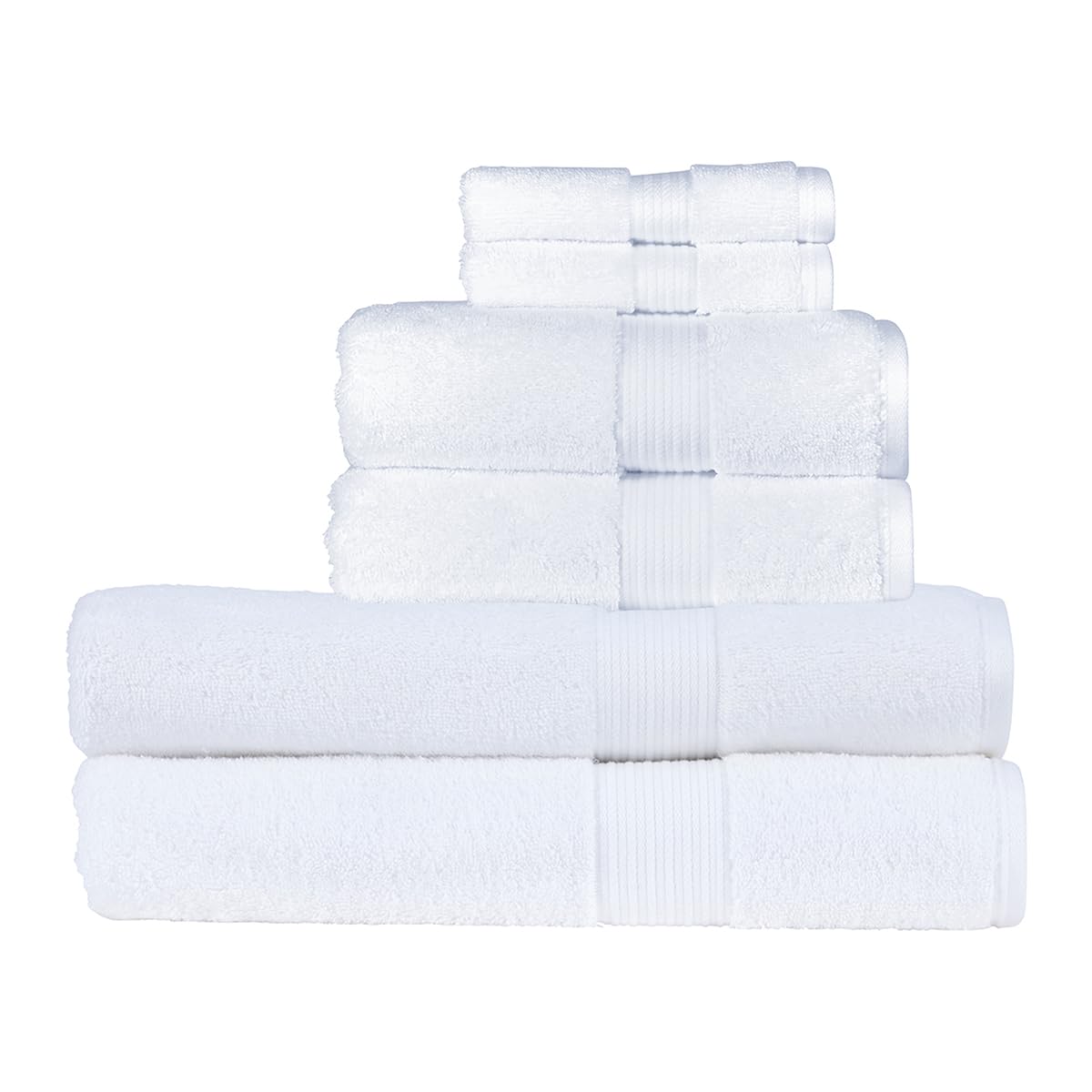 Christy Supreme Hygro 2 Hand Towels Set | Blush Pink | 100% Luxury Supima Cotton | Ultra Soft | Super Absorbent | 650GSM | Plush and Long Lasting — view 43