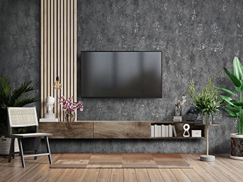 Marburg Wallpaper Black Dark Grey Concrete Look Non-Woven Wallpaper Concrete for Bedroom or Living Room 100% Made in Germany Premium Quality 10,05 x 0,53m 32638 - Image 4