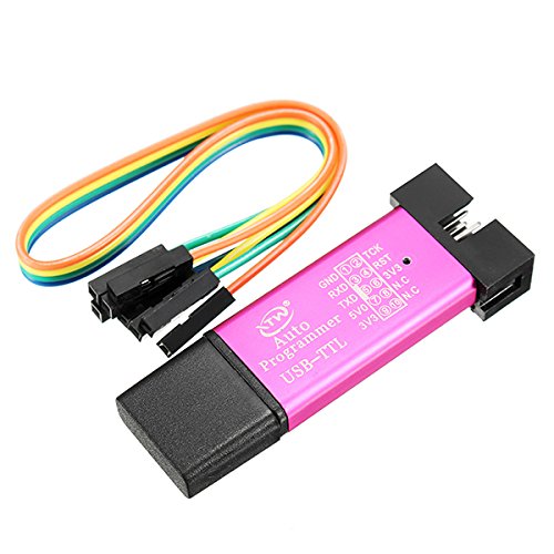 5pcs 5V 3.3V SCM Burning Programmer Automatic STC Download Cable USB to