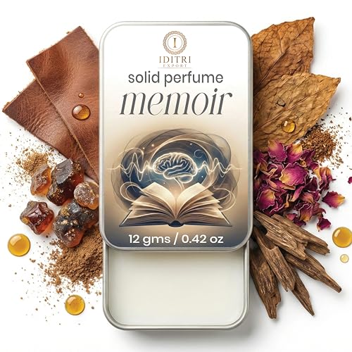 Image of Solid Perfume |Osaas&Memoir Alcohol Free Wax Perfume Balm, Long Lasting | Pocket Tin 12g, Pack Of 2| Non Greasy Smooth Glide, Travel Friendly Men And Women