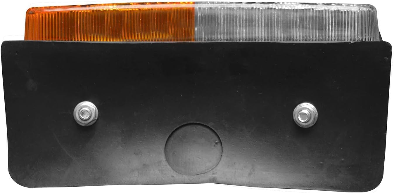 Front Signal Combination Indicator Light Assembly 12V for Ford Tractors Replaces 83952159, 83960357, E4NN13N331CA Compatible with Ford 5610, 6610, 7610, 7710, 8200, TW15, TW25, TW35 Series