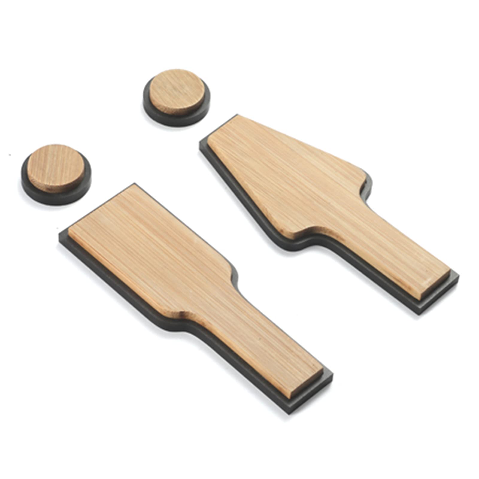 Letrero de baño de aleación de aluminio y madera, decoración rústica para el hogar, oficina, tienda