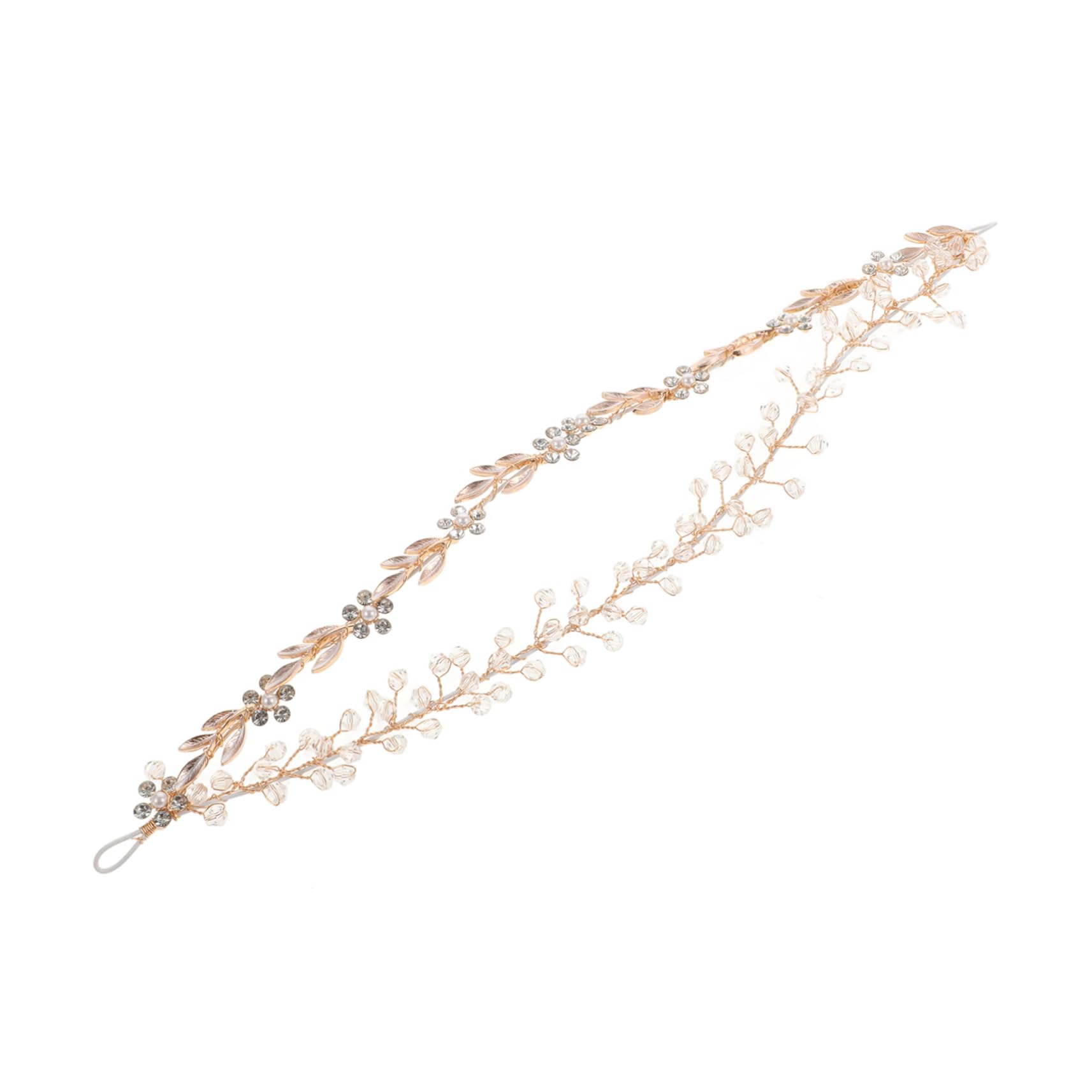 Didiseaon 4pezzi Cerchietto Cristallo e Per Donne Accessorio Per Matrimoni Compleanni e Feste Headband e Confortevole Per Speciali