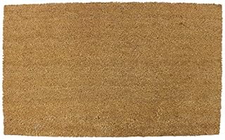 MUD STOPPER Coir Door Mat for Indoor and Outdoor Use | Heavy Duty Outside Door Mat | Indoor Mats For Front Door | 100% Natural Coir | Suitable for Use as a Back Door Mat (60 x 90cm)