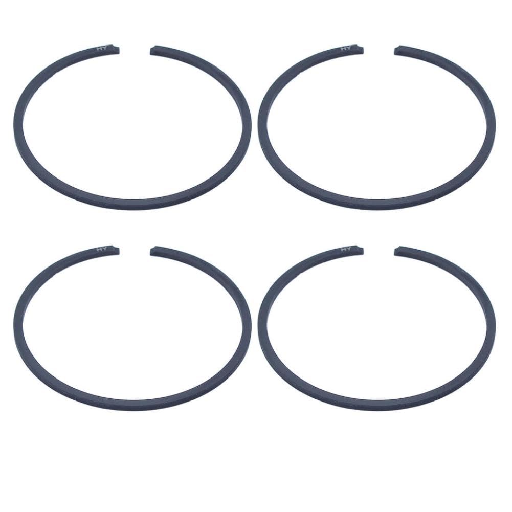 Mighty Scapers 4 Pcs Piston Ring 39Mm X 1.5Mm Replacement Part For Chainsaw Cylinder Repair Compatible With Cs340 Cs380 Cs2238(4 Pcs)