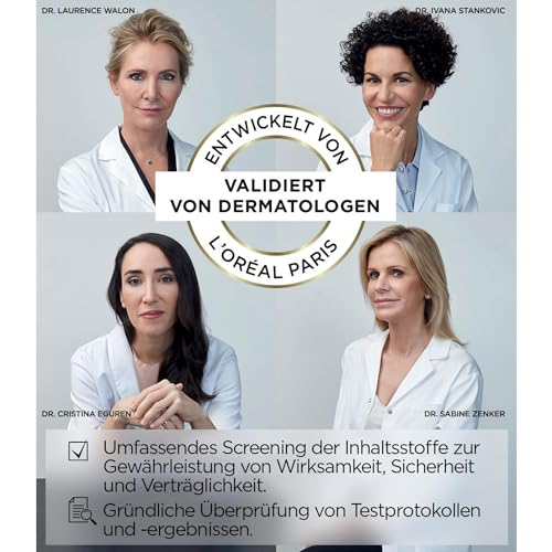 L’Oréal Paris Peeling Toner für Frauen: entfernt abgestorbene Hautzellen und verbessert die Hauttextur und mildert Pigmentflecken mit 5% purer Glykolsäure & Wassermelonenextrakt & Aloe Vera, 1x 180ml