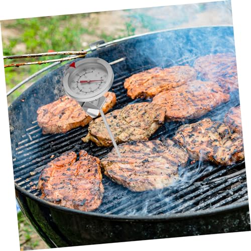 ABOOFAN 1Pc Dial Termômetro De Cozimento De Alimentos De Aço Inoxidável Termômetro Frito Churrasco T