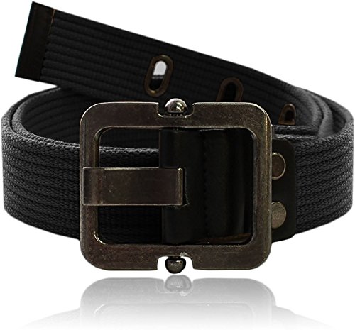Eurosport Authentic Canvas Tactical Belt - WB2825 - Black - Medium/Large
