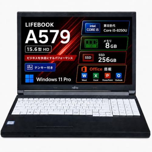 Amazon.co.jp: 【整備済み品】富士通 ノートパソコン LifeBook A579