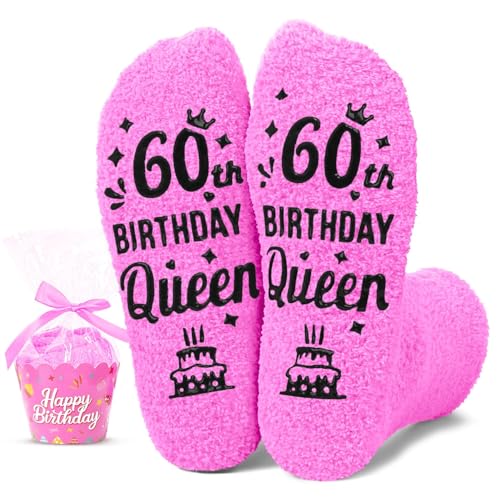 Image of HAPPYPOP Birthday Gift Ideas - Socks for 30 40 60 70 Years Old Women Female