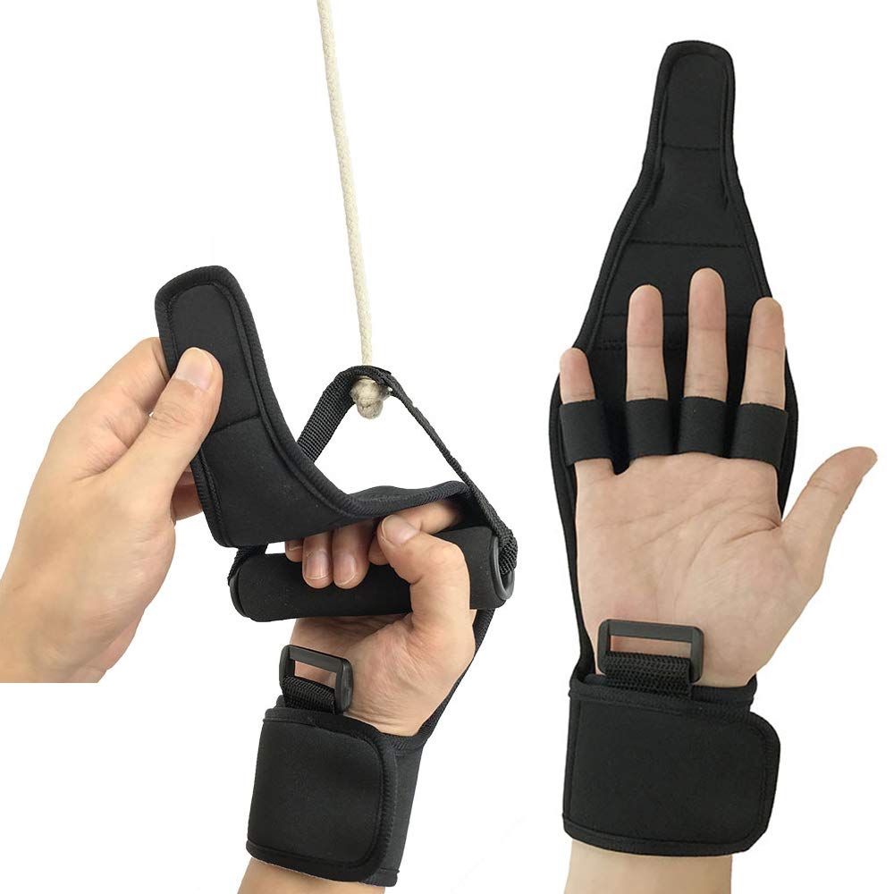 Finger Splint - Finger Anti-Spasticity Rehabilitation Auxiliary Gloves for Stroke,Hemiplegia & Finger Training - Finger Orthotics