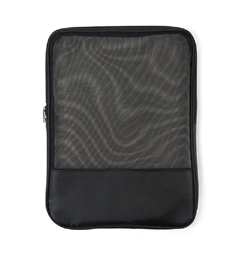 Generic Mappe Schnellhefter Aktenordner 2 PC A4 Mesh -Datei Tasche Transparent Tasche Tasche Große Kapazität Doppelkapaziert Sammelmappe (Color : B, Size : 2pc)
