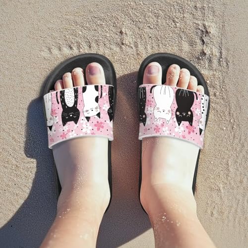 Image of Slides for Boys Girls Quick Drying Kids Slides Sandals Non-Slip