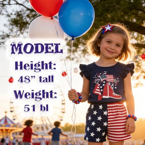Image of VIKITA girls summer clothes toddler tshirts & shorts clothing sets cute birthday gifts for little kids