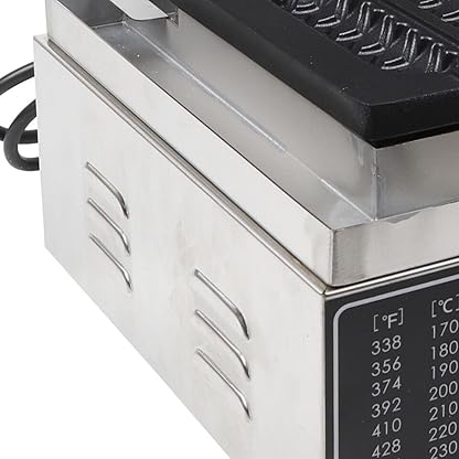 1500 Watt Waffeleisen, Stick Waffle Maker, 6 Stück Waffeleisen, Antihaft-Beschichtung Hot Dog Waffle Maker, beheizte Waffeln, 50~300 °C Temperatur. – Bild 6