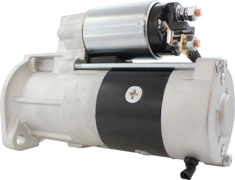 New Premium 24V 3.2KW Starter fits KUBOTA V3000 Engines Mitsubishi Planetary Gear Reduction 9 Tooth CW Rotation M8T80872 1K011-63013 M008T80872 M8T80871 1K011-63010 1K011-63011 1K011-63012 M008T80871