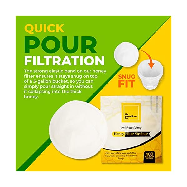 40 Micron Honey Filter Honey Filtration Strainer for Beekeeping