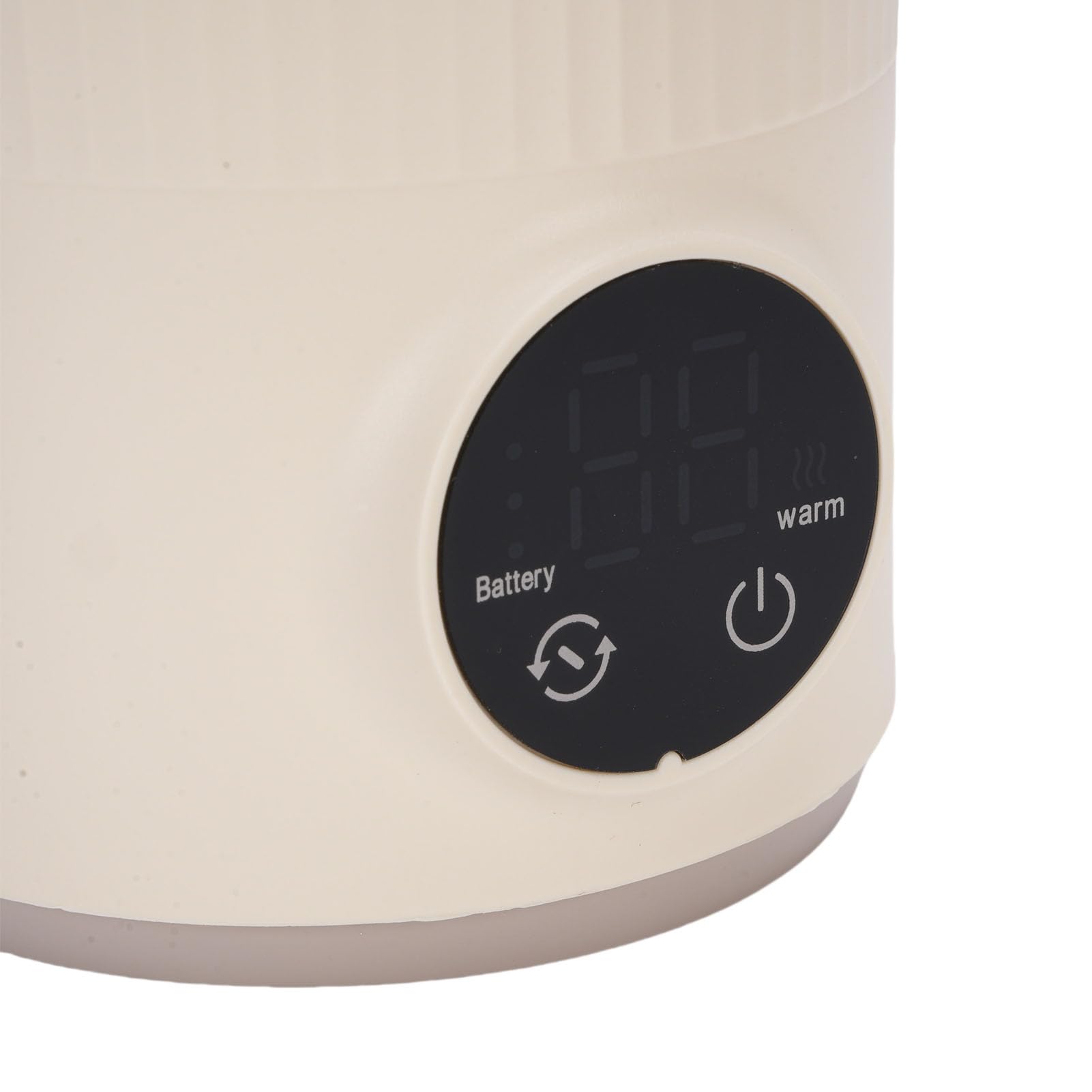 Chrees Chauffe-biberon portable anti-fuite, chauffage uniforme, mousseur à lait électrique, mélangeur pour voyage, ABS, 1 pièce