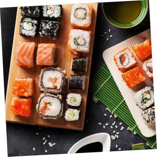 Set de 2 tablas para sushi, estilo japonés, 24x15cm y 27x18cm miniatura 6