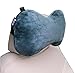 Lumbar Support Pillow, Back Pillow for Lower Back Pain Relief | Inflatable Travel Neck Pillow, Adjustable Lower Back Cushion with Washable Cover, Ergonomic Head Support for Car Seat