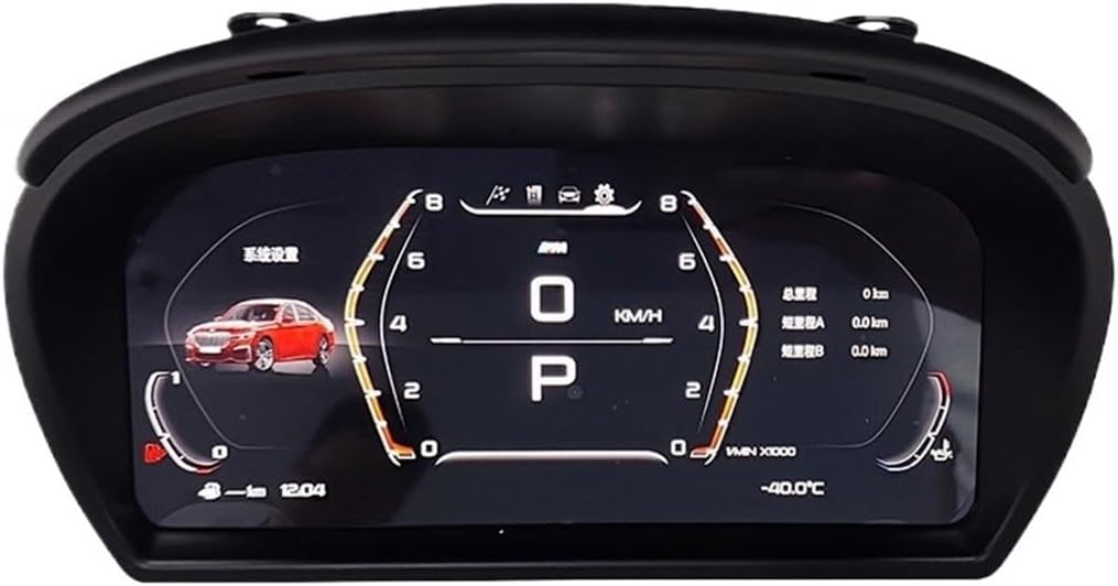 11 Inch Car LCD Digital Dashboard Cluster Instrument Panel Speedometer Virtual Cockpit Linux System Compatible for BMW Z4 E89 2009-2016
