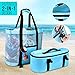 FITFORT Mesh Beach Tote Bag with Detachable Beach Cooler - MAX Capacity 34L 150lbs Ultra Durable for Women