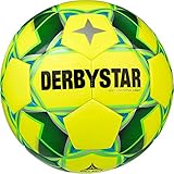 Derbystar Unisex Jugend Soft Pro Light Futsal Trainingsball, gelb, 4