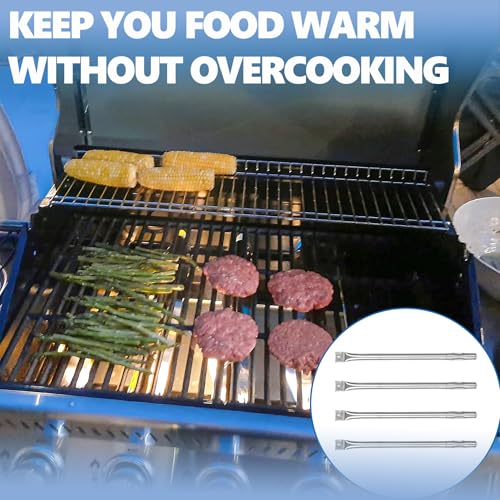 Image of 4-Pack Stainless Burner Tubes for Royal Gourmet GA5401T 5-Burner Grill | 4 heavy-duty burner tubes for Royal Gourmet GA5401T 5-burner gas grill. Even flame distribution, rust-proof, easy install.