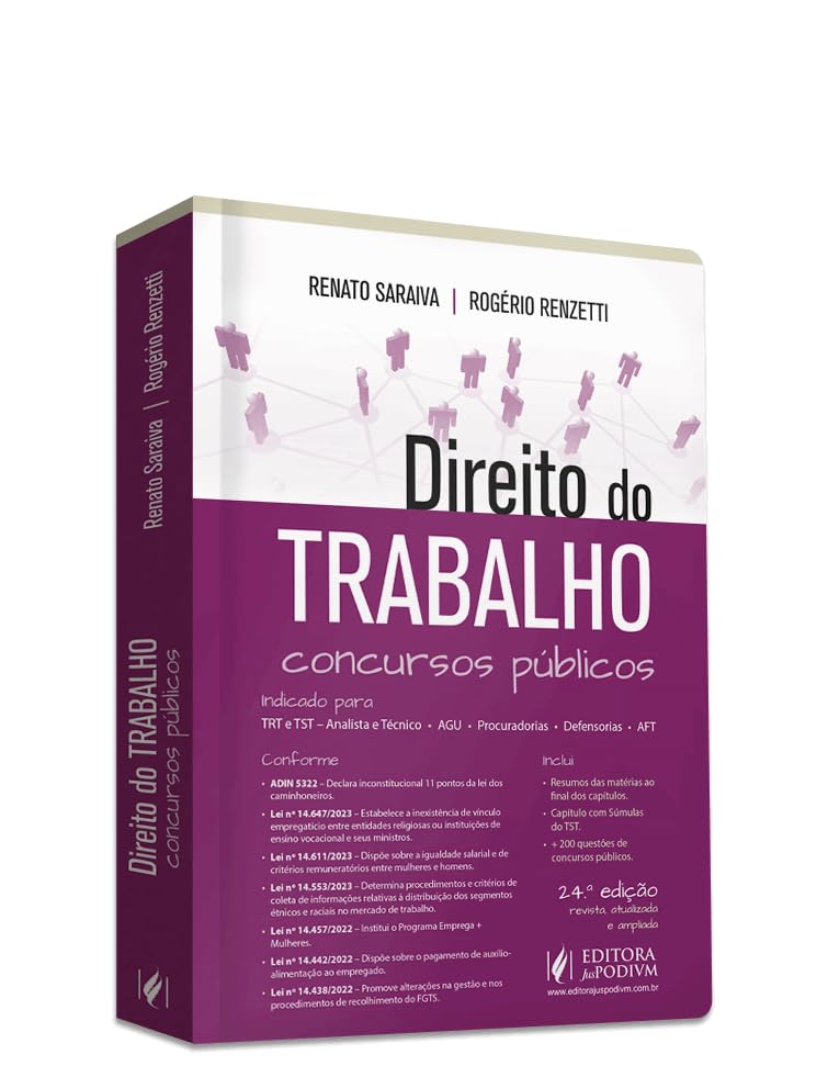 Direito do Trabalho Para Concursos Públicos (2024)