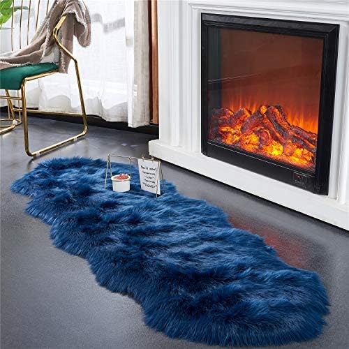 EasyJoy Ultra Soft Fluffy Shaggy Area Rug Fau...
