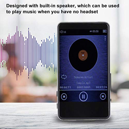 MP3-speler met Bluetooth, 8G 3,0 inch IPS-scherm Bluetooth Metalen MP3-muziekspeler met ingebouwde luidspreker Digitale audiospeler Draagbare mini-e-booklezer - Image 5